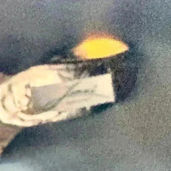 Vintage Lenni Lattice Cowboy Western Boots Metallic Gold Leather Italy - Picture 9 of 10